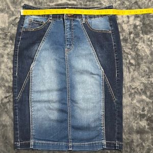 One5One Pencil Denim Jean skirt